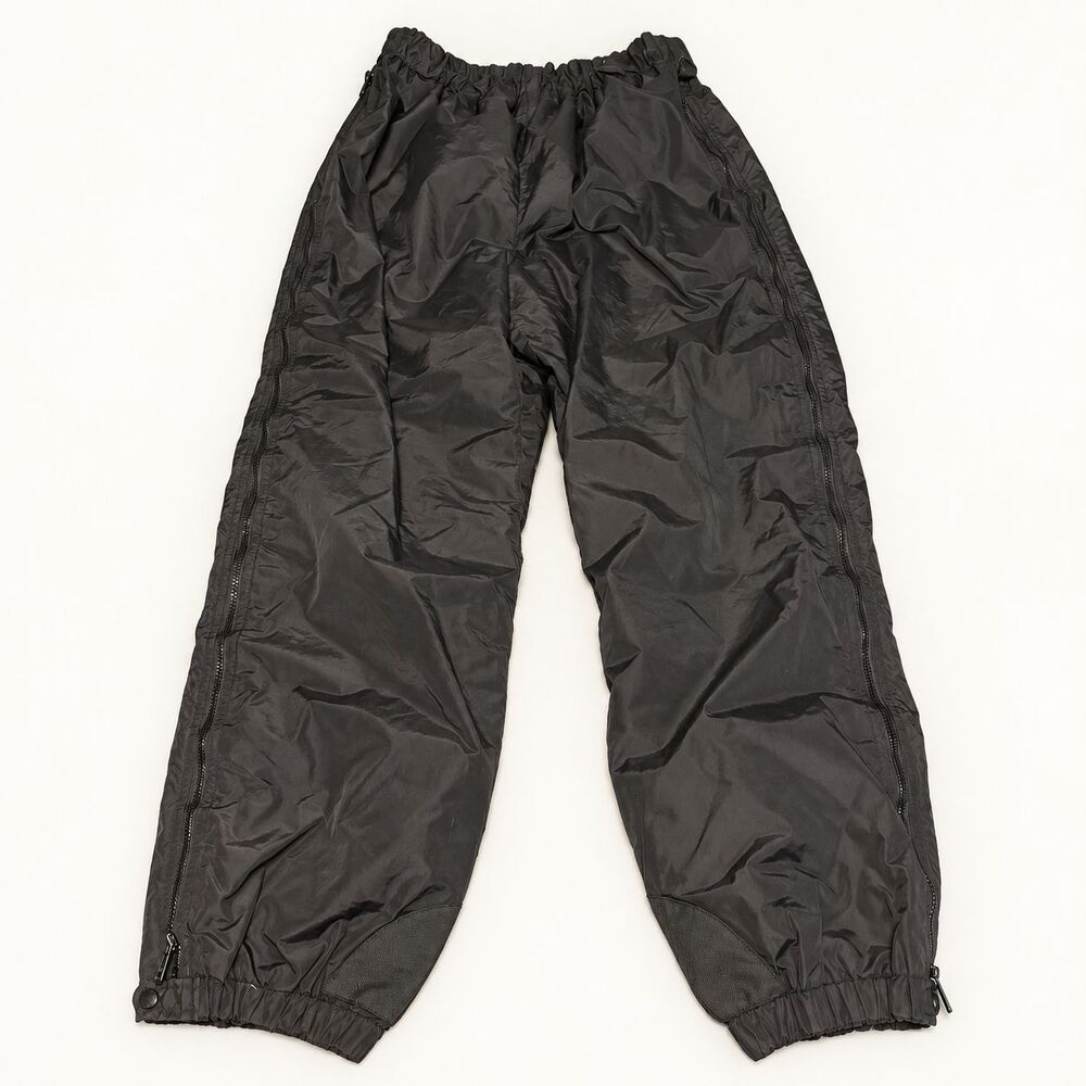 Columbia SL8180 Women's 3L Black Snow Ski Pants Full Side Zip Nylon